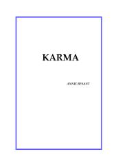 Karma - Annie Besant.pdf