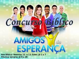 Concurso Bíblico 2011 - 22.ppt