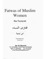 Fatwas of Muslim Women by Ibn Taymyah .pdf