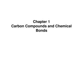 Carbon Compounds & Chemical Bond.ppt