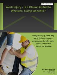 Work Injury - Is a Claim Limited to Workers’ Comp Benefits.pdf