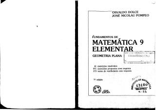 Fundamentos de Matematica Elementar Vol.09 - Geometria Plana.pdf